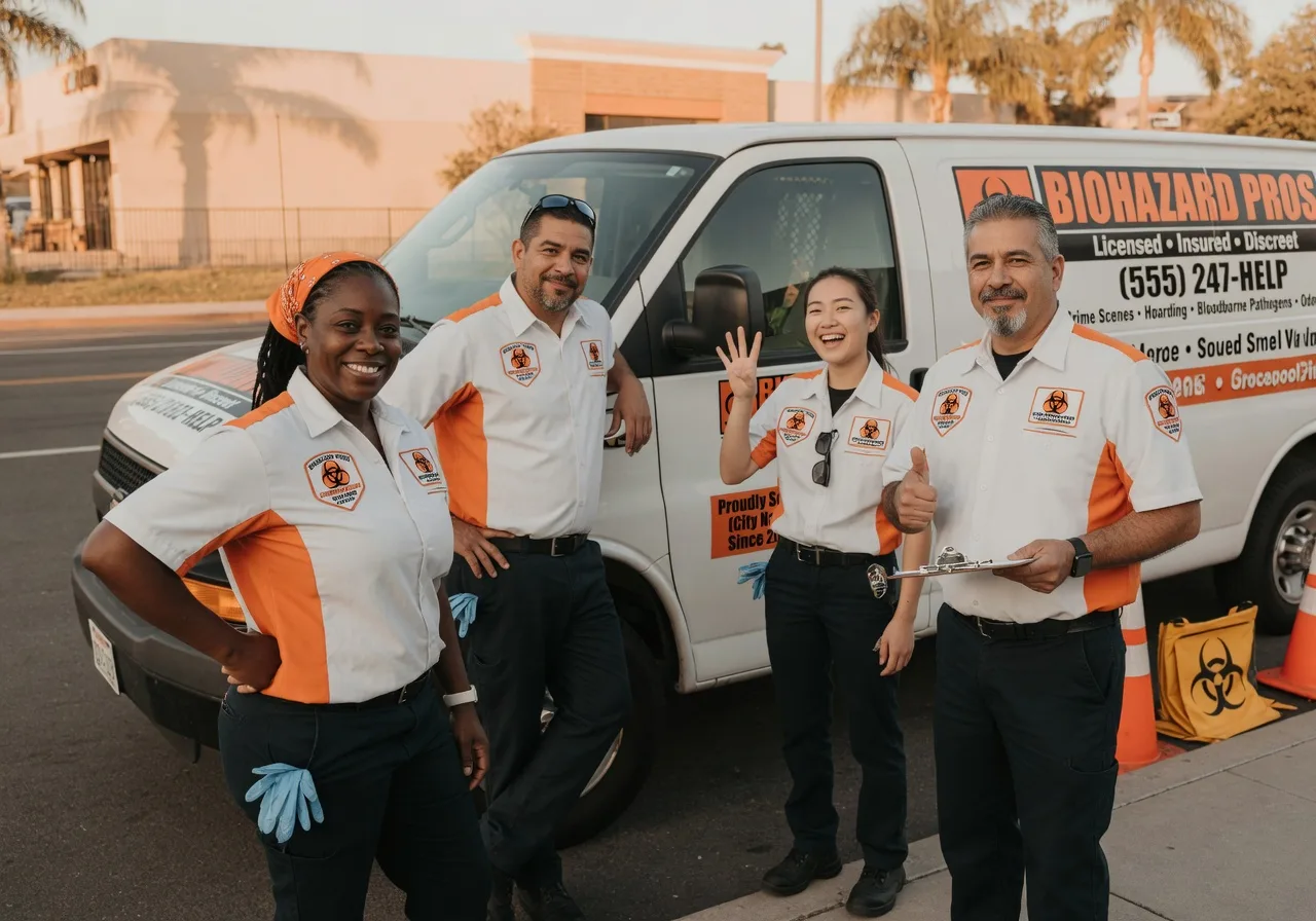 Biohazard Cleanup company in Burbank, SD